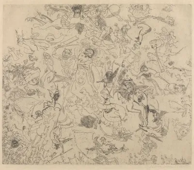 Devils Trashing Angels and Archangels