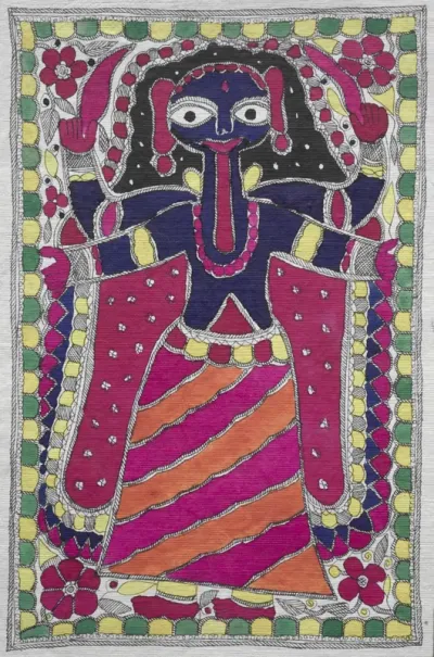 Devotional painting (female figure)