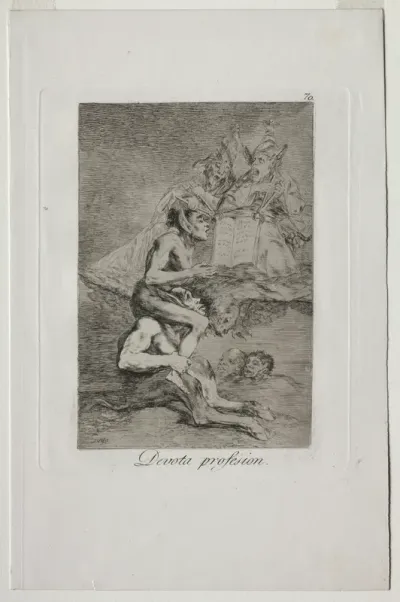 Devout Profession, Plate 70