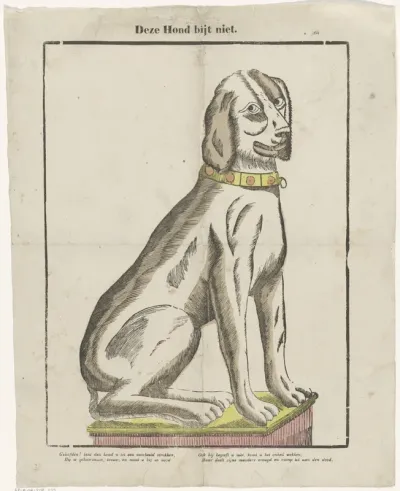 Deze hond bijt niet