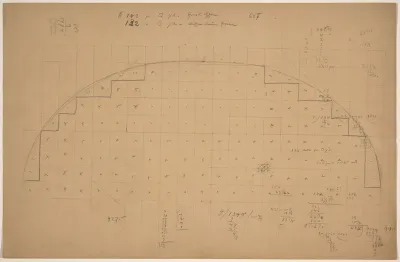 Diagram of a Lunette [verso]