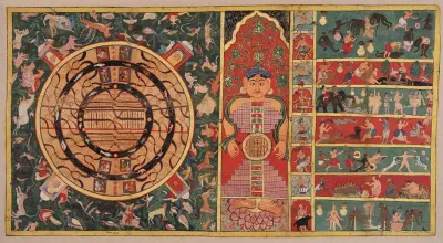 Diagrams of the Universe: The Two-and-a-Half Continents, the Universe in the Shape of a Person, and the Seven Levels of Hell