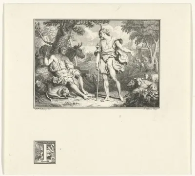 Dialoog tussen de herders Tityrus en Meliboeus