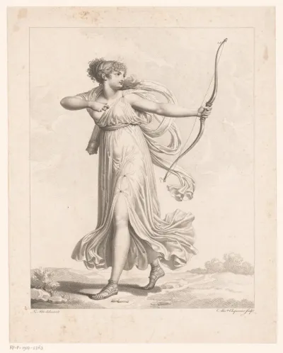 Diana als jageres