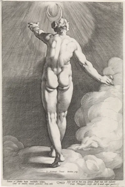 Diana als Luna