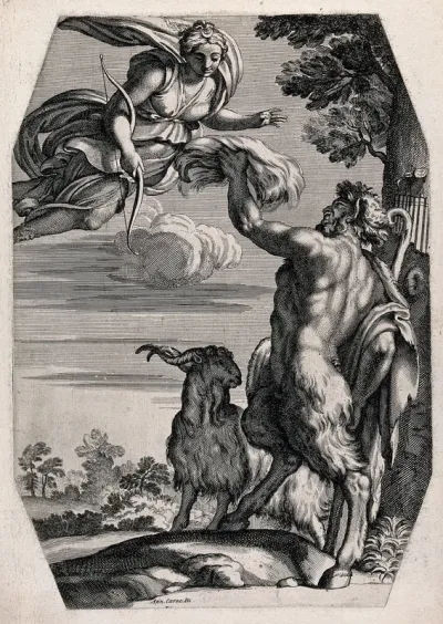 Diana [Artemis] and Pan