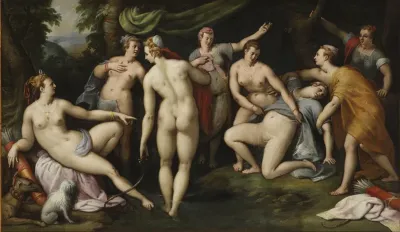 Diana Discovering the Pregnancy of Callisto