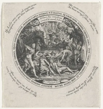 Diana en Actaeon