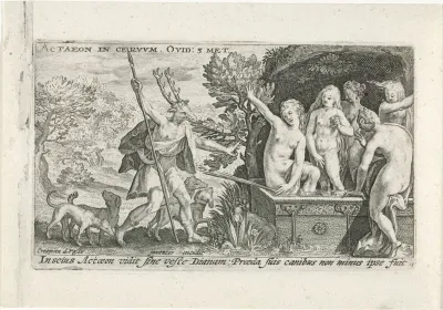 Diana en Actaeon