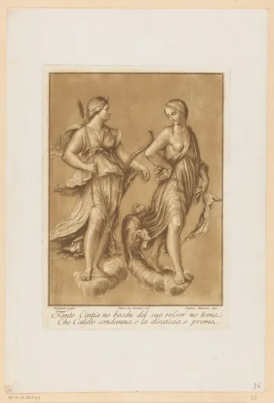 Diana en Callisto