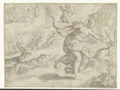 Diana en Cupido
