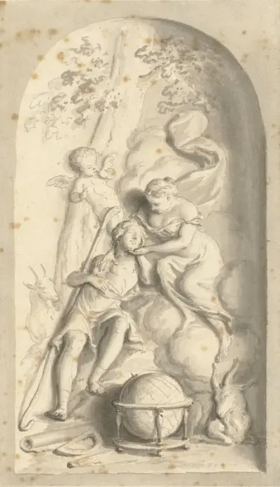 Diana en de slapende Endymion