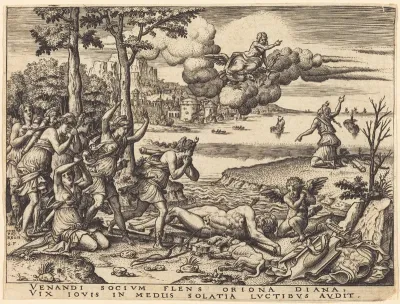 Diana Mourning the Death of Orion