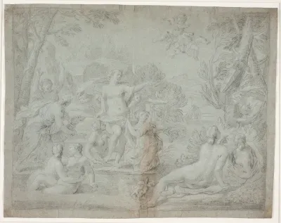 Diana og Aktæon. (Ovid, Net., III, 175 ff.)