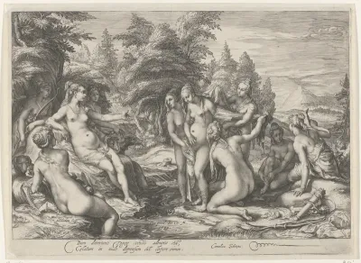 Diana ontdekt de zwangerschap van Callisto