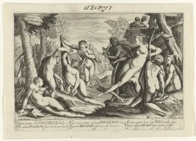 Diana ontdekt de zwangerschap van Callisto