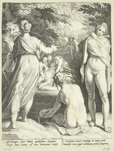Diana opdager Callistos graviditet