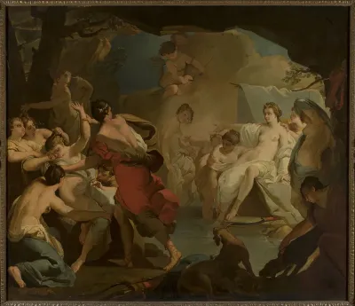 Diana's judgement of the nymph Callisto