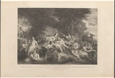 Diana verandert Actaeon in een hert