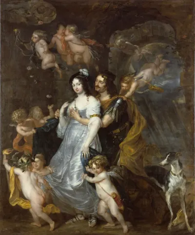 Dido and Aeneas in the cave