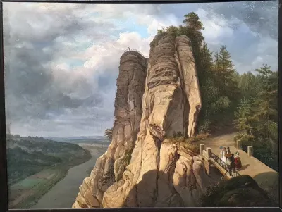 Die Bastei im Elbesandsteingebirge