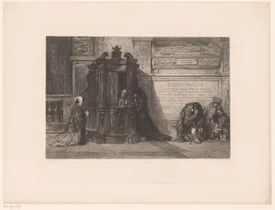 Die Beichtenden