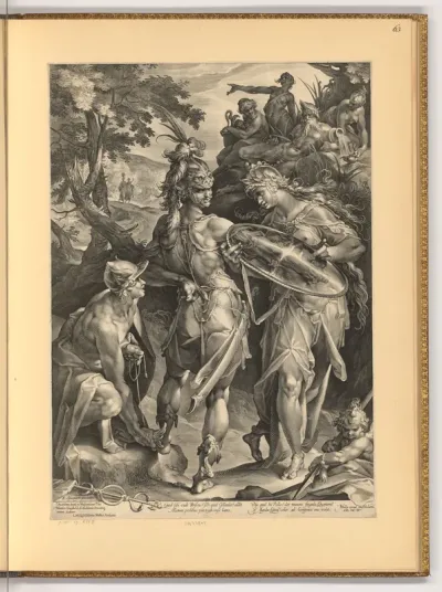 Die Bewaffnung des Perseus durch Minerva und Merkur