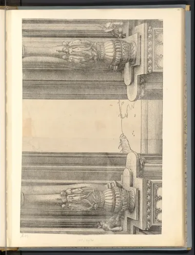 Die Ehrenpforte Kaiser Maximilians I., Mittelportal, A 1