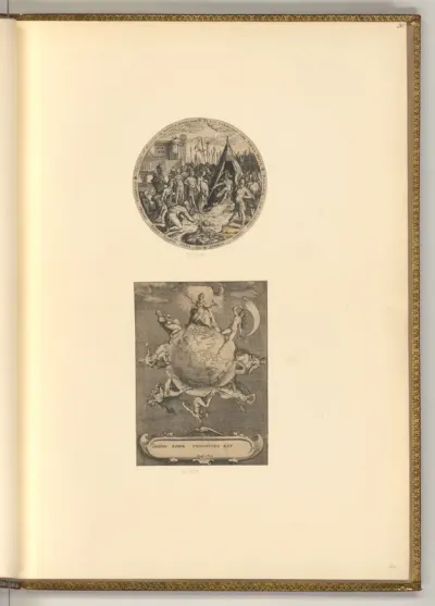 Die Enthaltsamkeit des Scipio; Omnium rerum vicissitudo est (Titelblatt)