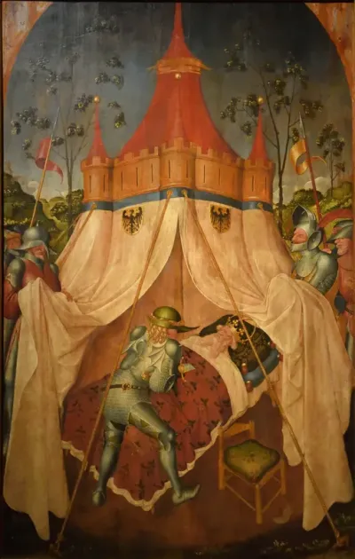 Die Ermordung des Moabiter-Königs Eglon durch Ehud