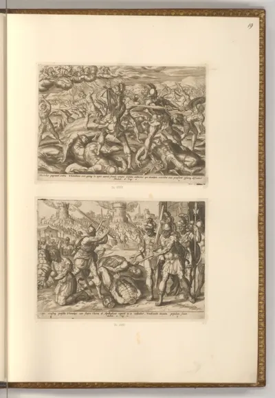 Die fünf himmlischen Krieger im Krieg gegen Timotheus; Die Hinrichtung des Timotheus, des Chaereas und des Apollophanes