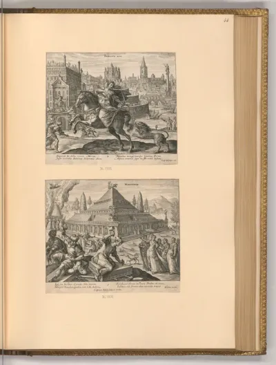 Die Gärten zu Babylon; Grab des Königs Mausolos II.