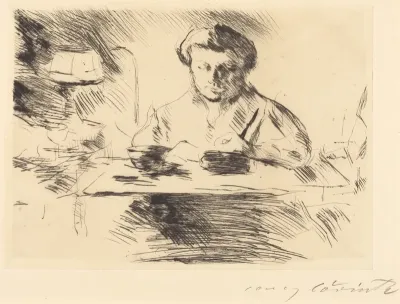 Die Gattin (Wife of the Artist)
