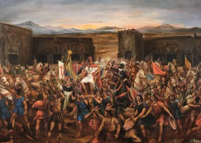 Die Gefangennahme Atahualpas