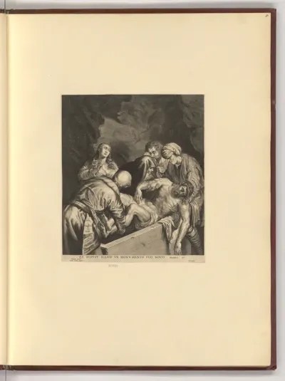 Die Grablegung Christi