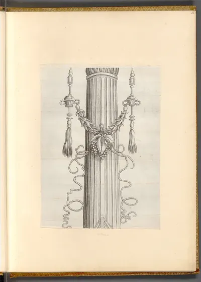 Die große Säule mit Satyr: Auf dem Kapitell sitzender