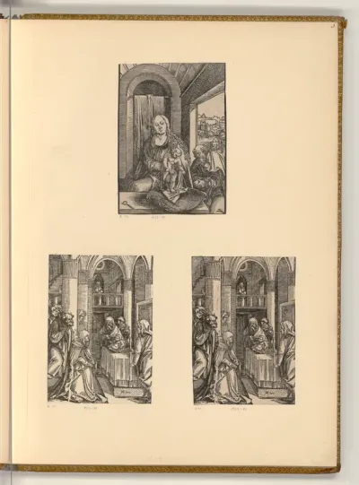 Die Heilige Familie; Die Darbringung im Tempel