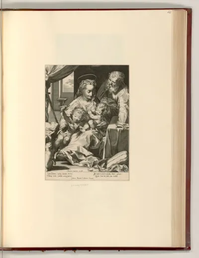 Die heilige Familie mit dem Johannesknaben