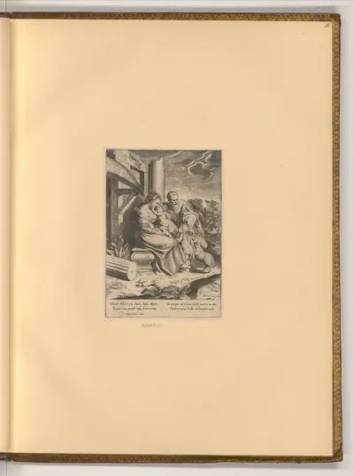 Die Heilige Familie mit dem Johannesknaben