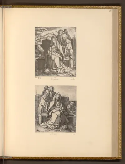 Die Heilige Familie, sechsfigurig