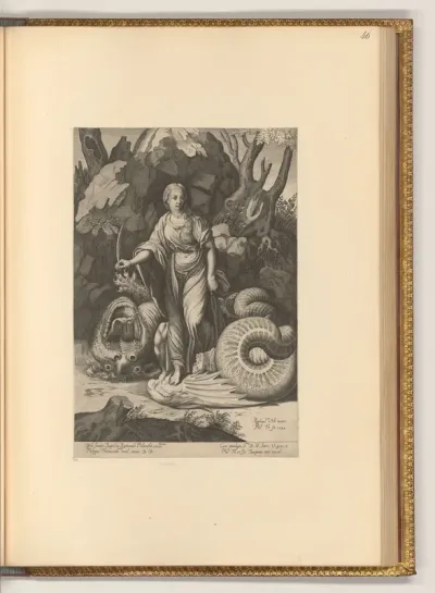 Die heilige Margareta von  Antiochia