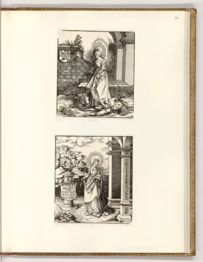 Die Heiligen aus der Sipp-, Mag- und Schwägerschaft des Kaisers Maximilian I.: Die heilige Ermolindis; Die heilige Ursula