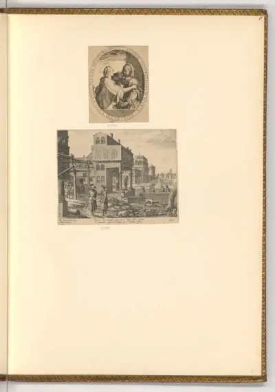 Die Heimsuchung; Landschaft mit der Anbetung der Hirten