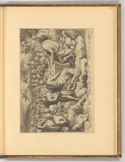 Die Hochzeit des Peleus und Thetis