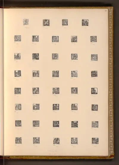 Die kleinen biblischen Holzschnitte, meist zur Geschichte Christi und der Apostel