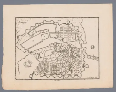 Die königliche Residenz Copenhagen im Grundrisse
