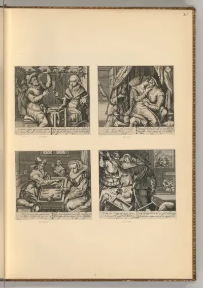 Die Konsequenzen der Trunkenheit (Allegorie, Genre)