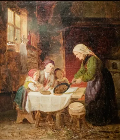 Die Kuchenbäckerin