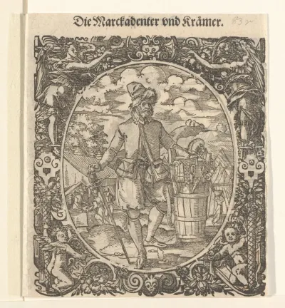 Die Marcktadenter und Krämer