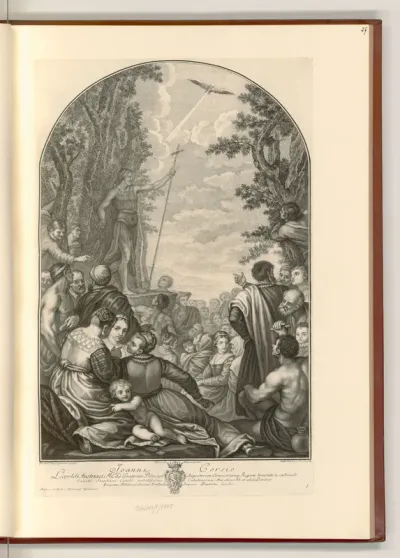 Die Predigt Johannes des Täufers